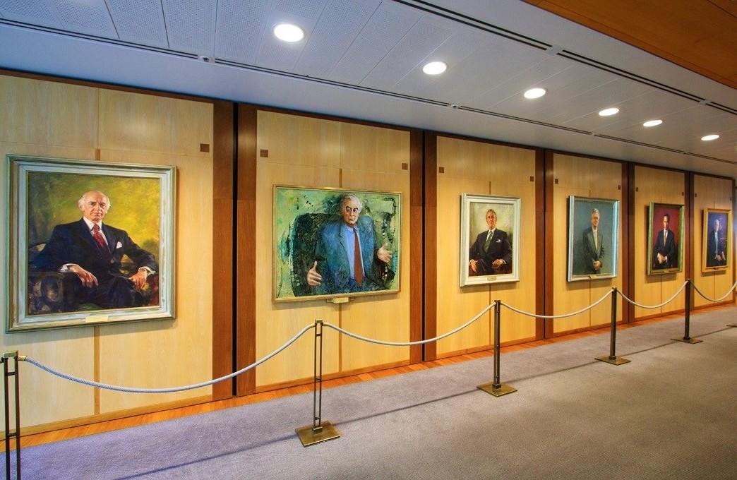 ART and ARCHITECTURE, mainly Portraits of Australian prime ministers since Federation