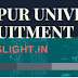 Manipur University Recruitment 2017 115 Associate/Assistant Professor