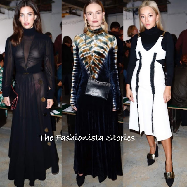 Rainey Qualley, Kate Bosworth & Tina Leung in Proenza Schouler at the