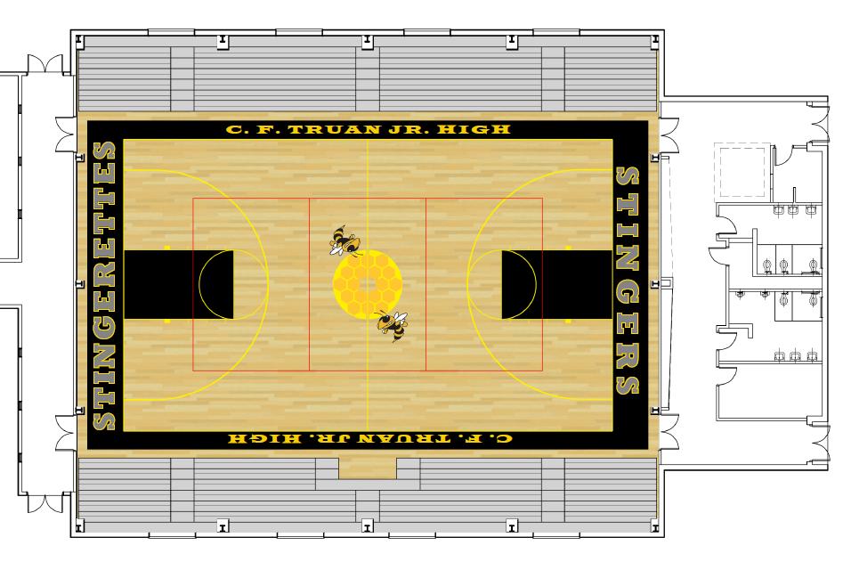Mata + Garcia Architects Sketchbook Truan Jr. High School Gym Renovations