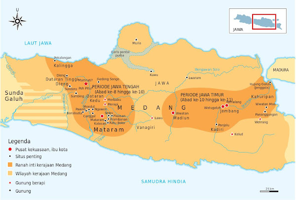 Kerajaan Mataram Kuno (Medang) Masa Hindu-Budha