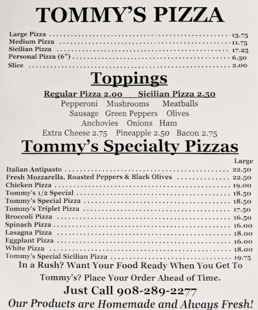 ItalianNJ Peterstown Cup 2019 Runner Up Tommy's Pizza