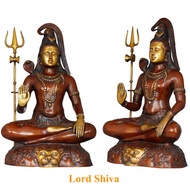 Statues of Dhyani Lord Shiva