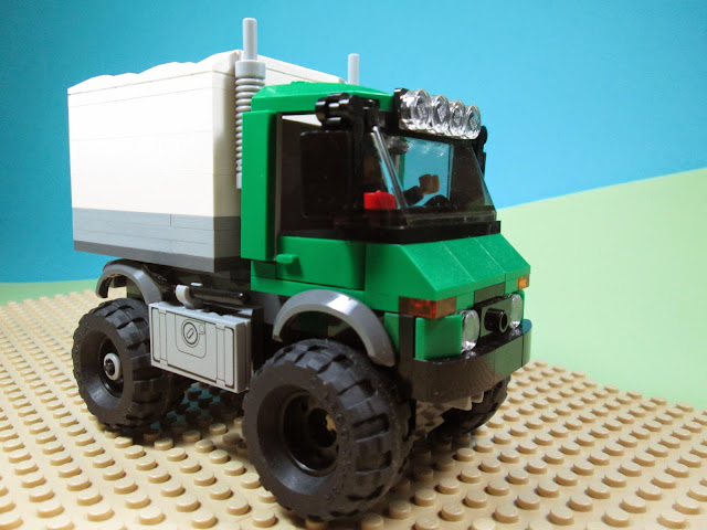 MOD set LEGO City 60083 Snowplow Truck 