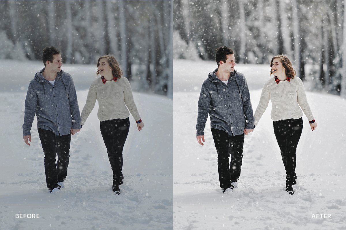 Lightroom Preset Snow Winter (DNG)