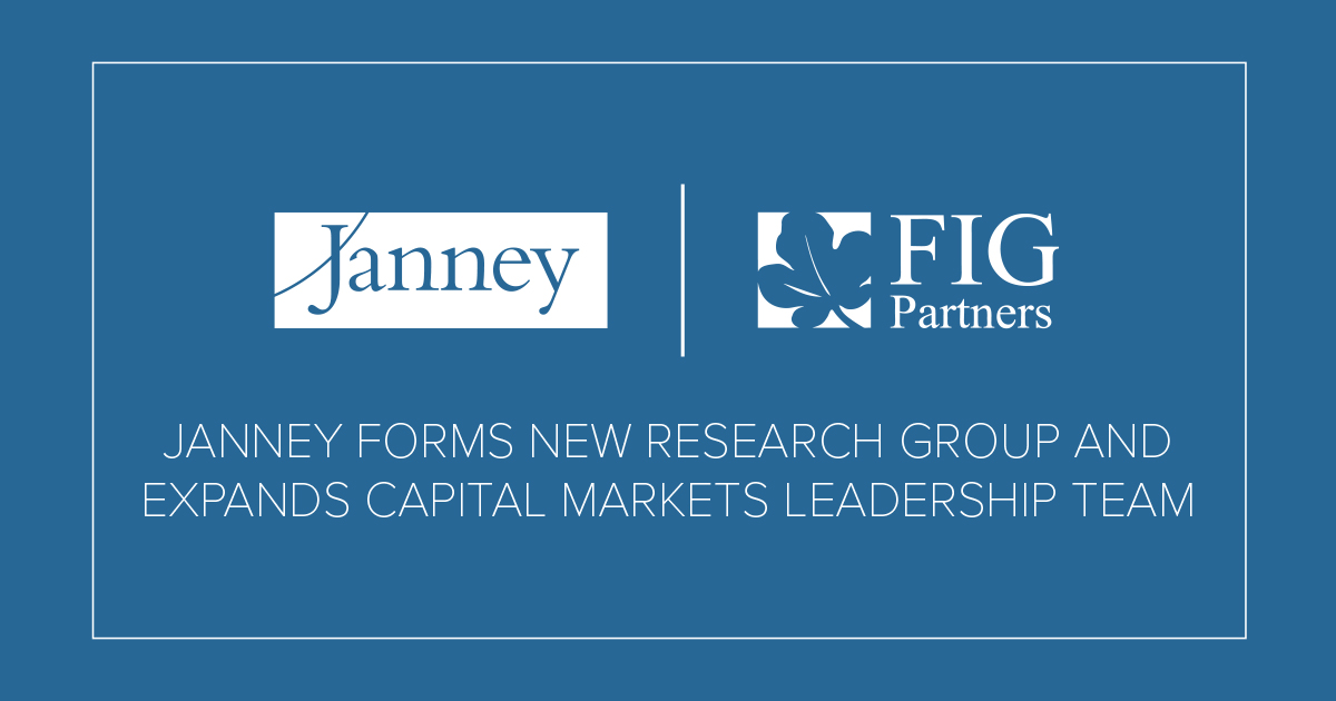 About Janney: Press Releases: Janney Expands Capital Markets About Janney: Press Releases: Janney Expands Capital Markets