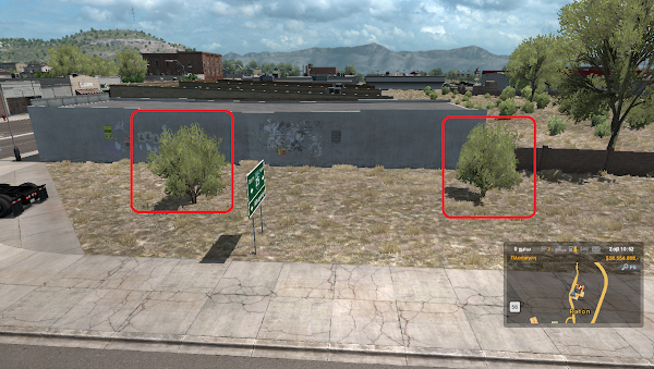 New Mexico - Raton - Trees without collision [62833] - SCS Software