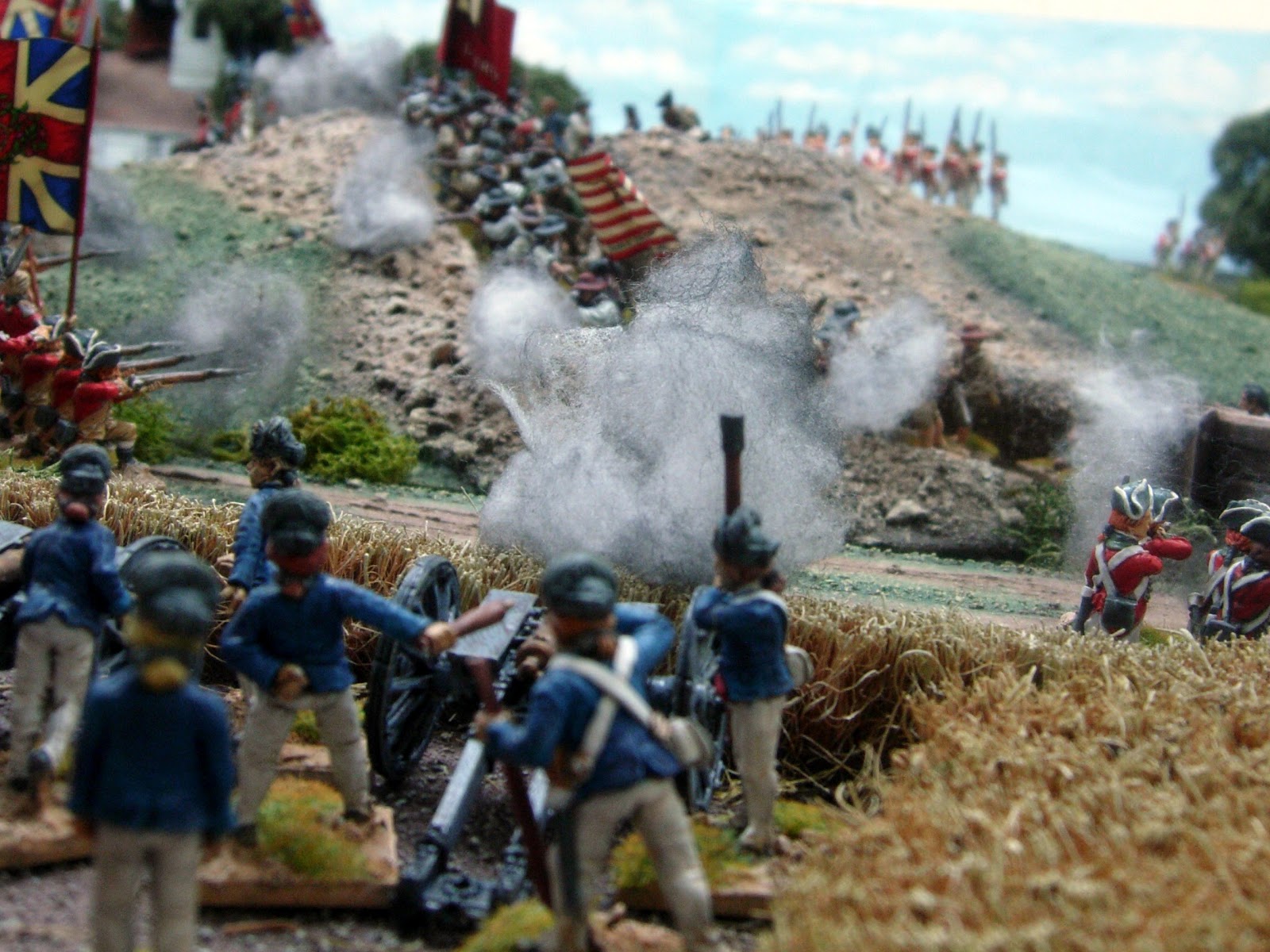 Wargaming with Silver Whistle Battle of Bunker Hill (Breed's Hill