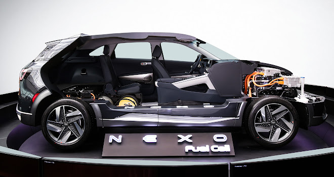 Hyundai Nexo cutaway