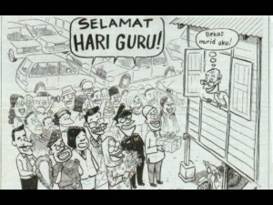 Gambar Kata dan Animasi Keren Ucapan Hari Guru