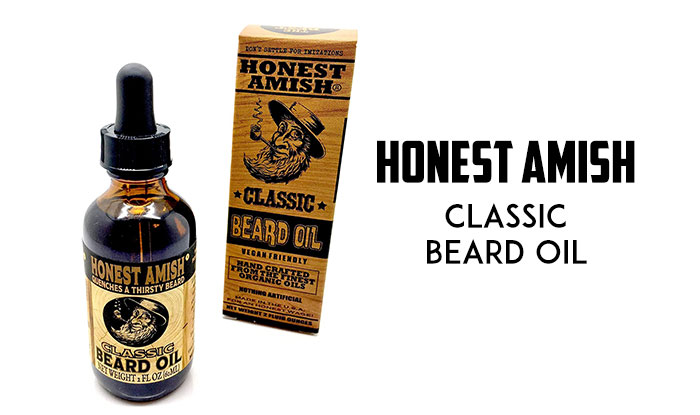 Honest Amish - Classic Beard Oil - for full beards