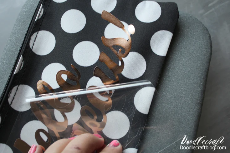 How to use Iron-On Vinyl & the Cricut EasyPress - The Polka Dot Chair