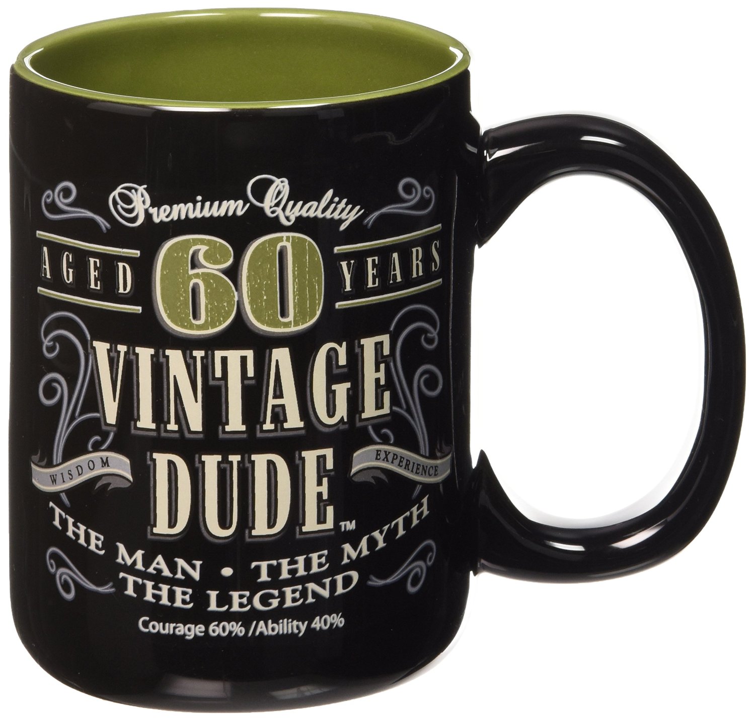 funny coffee mugs and mugs with quotes: 60th Birthday Mug for him