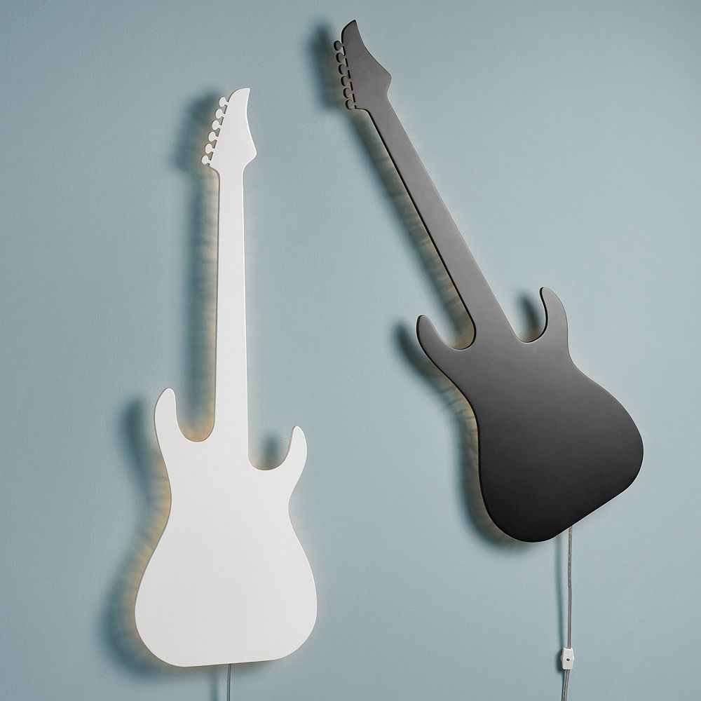 BEER ROCK FEST GUITAR WALL LIGHT