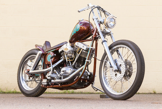 Harley Davidson Shovelhead By Alleyway Kustoms Hell Kustom