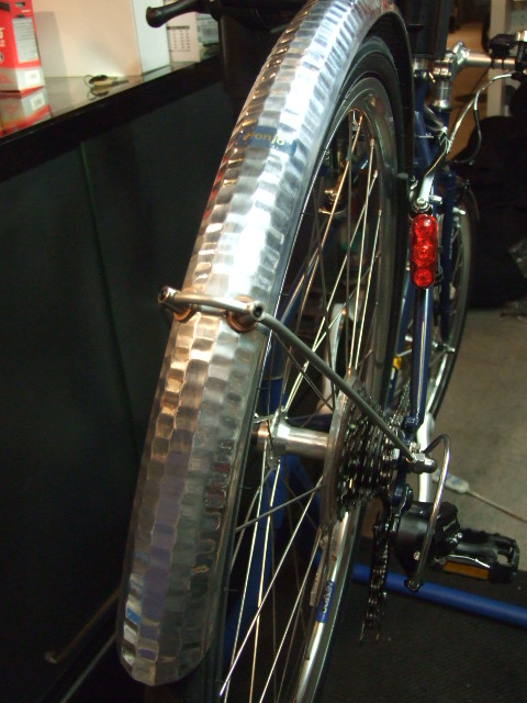 本所 マッドガード 亀甲フェンダー 650B