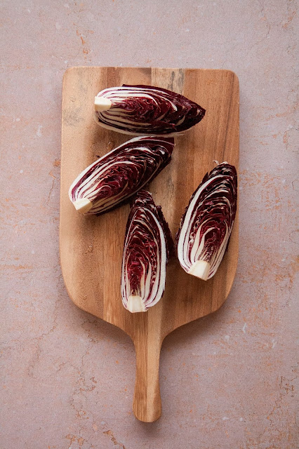 Radicchio al forno con noci step 1