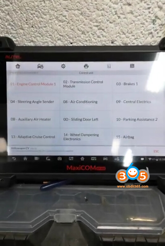 Auro OtoSys & Autel MaxiIM Programming Tool Autel MaxiIM IM608 removed
