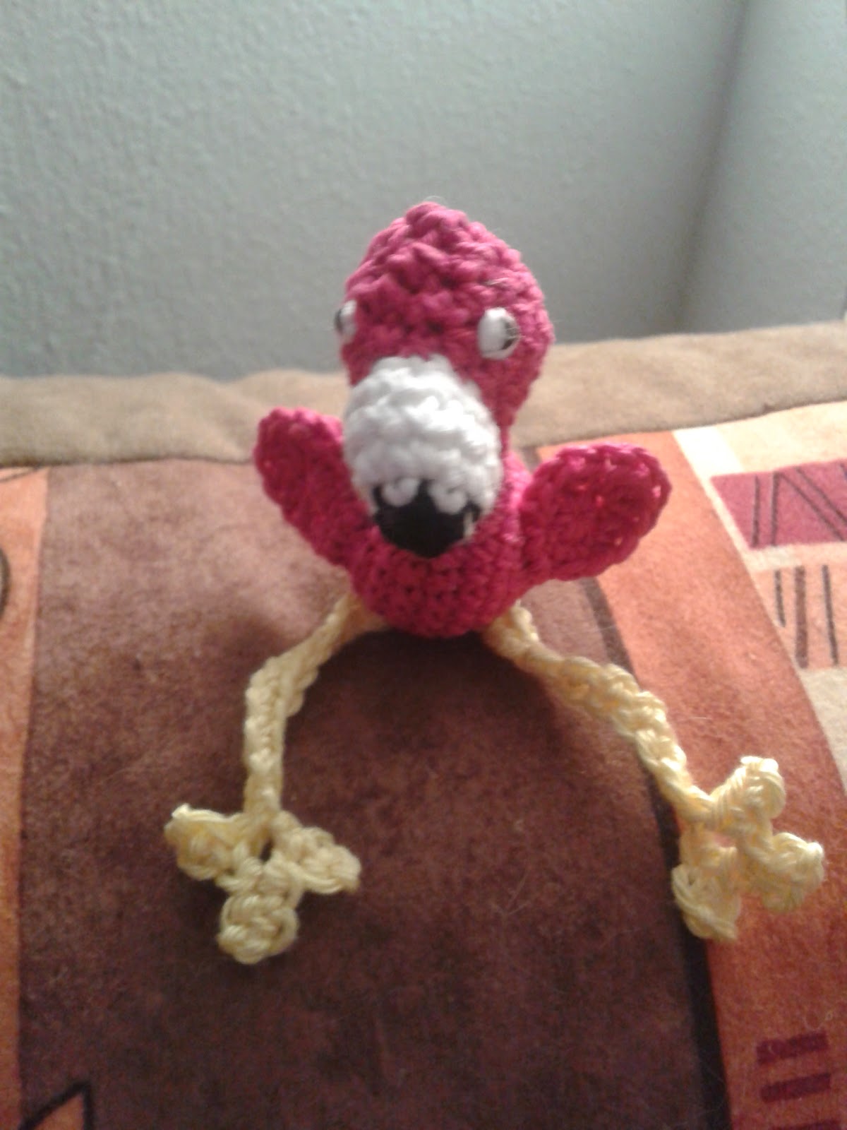 Welcome to Miss Cataleyas Blog: Gehäkelter Flamingo mit Anleitung