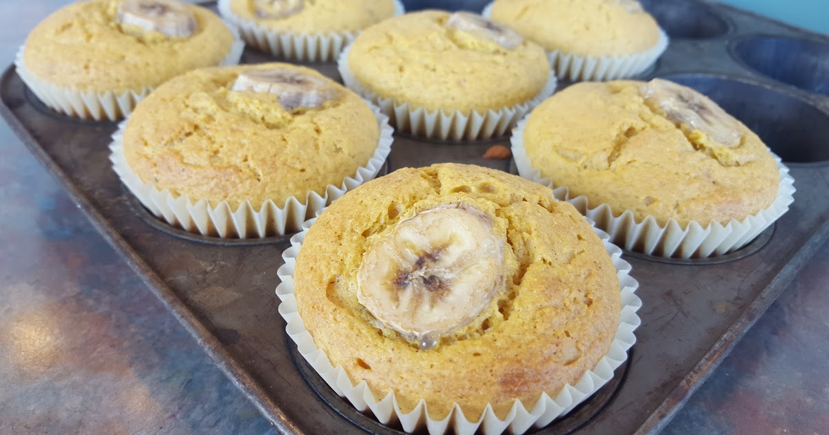 Les douceurs de genny MUFFINS CAROTTES, BANANES ET COMPOTE DE POMMES