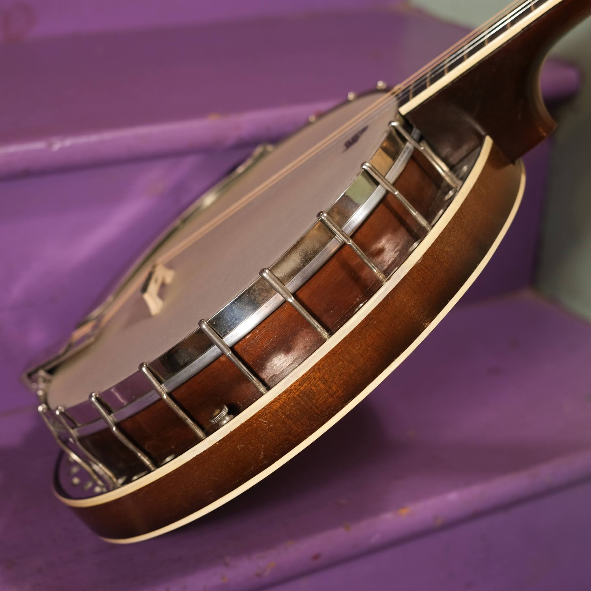 1940s Kaymade Resonator Tenor Banjo
