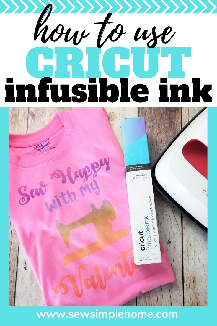 How to Use Cricut Infusible Ink | Sew Simple Home