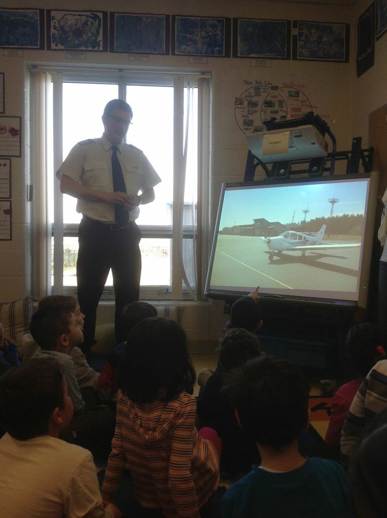 Our Kindergarten Journey A Pilot Visits Airport 126
