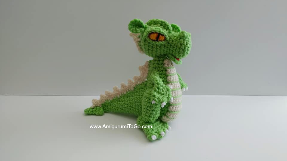 Small But Mighty Dragon Printable Pattern On One Page