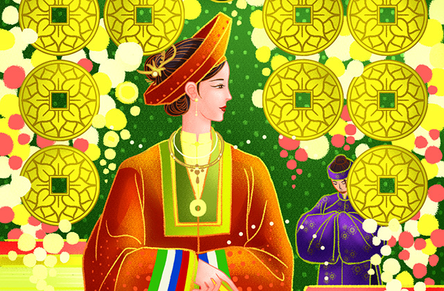 9 Tiền  - Ý nghĩa lá bài 9 of Pentacles của Tarot Kiều