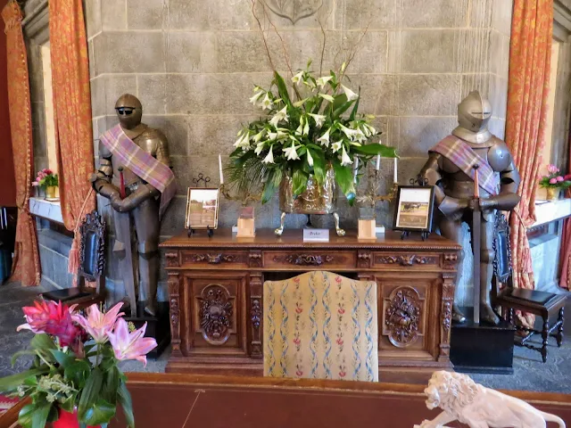 Suits of Armour at Dromoland Castle in Ireland