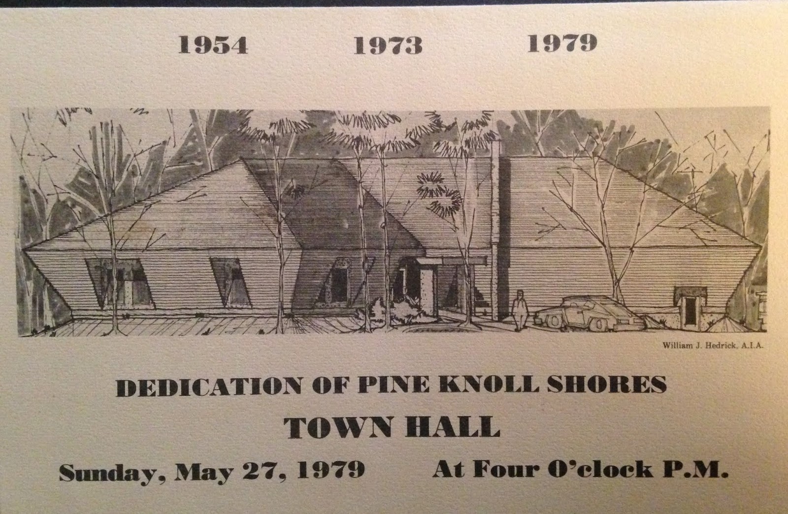 Pine Knoll Shores History March 2019