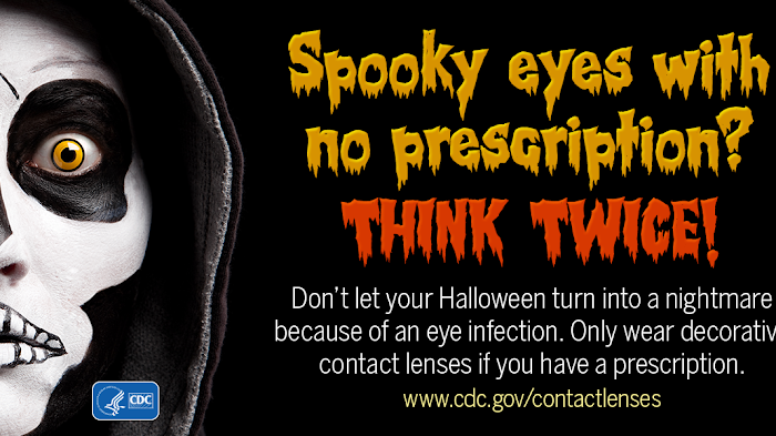 Keep your eyes safe on Halloween