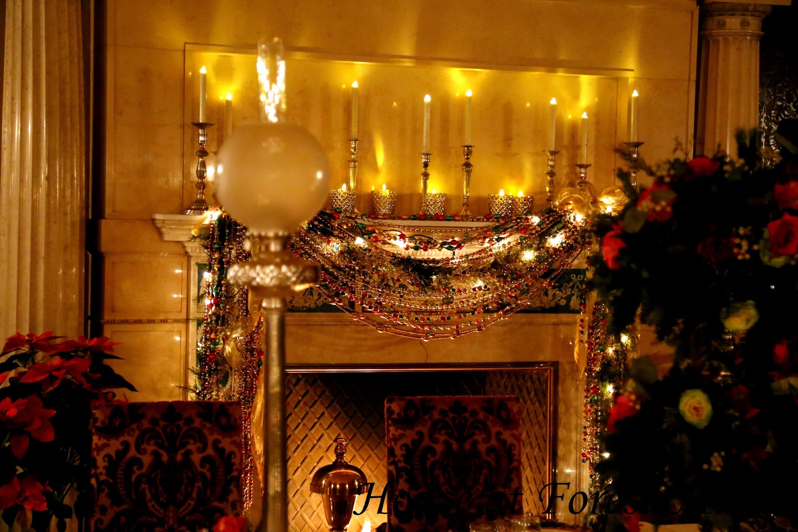 House at Forest Manor Biltmore House, 2016 Christmas Candlelight Tour