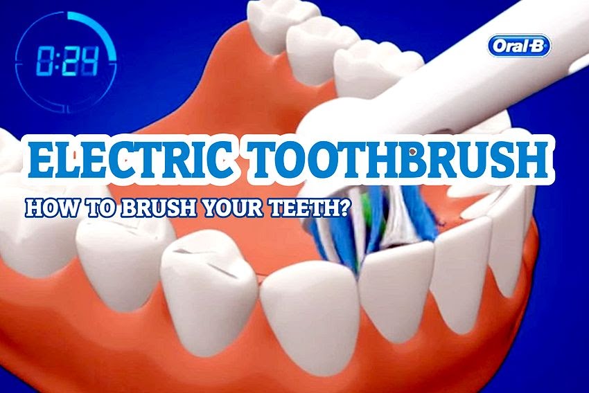 ORALB How to brush your teeth with an electric toothbrush? OdontoFarma