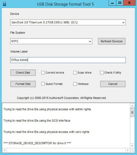 USB Disk Storage Format Tool Portable