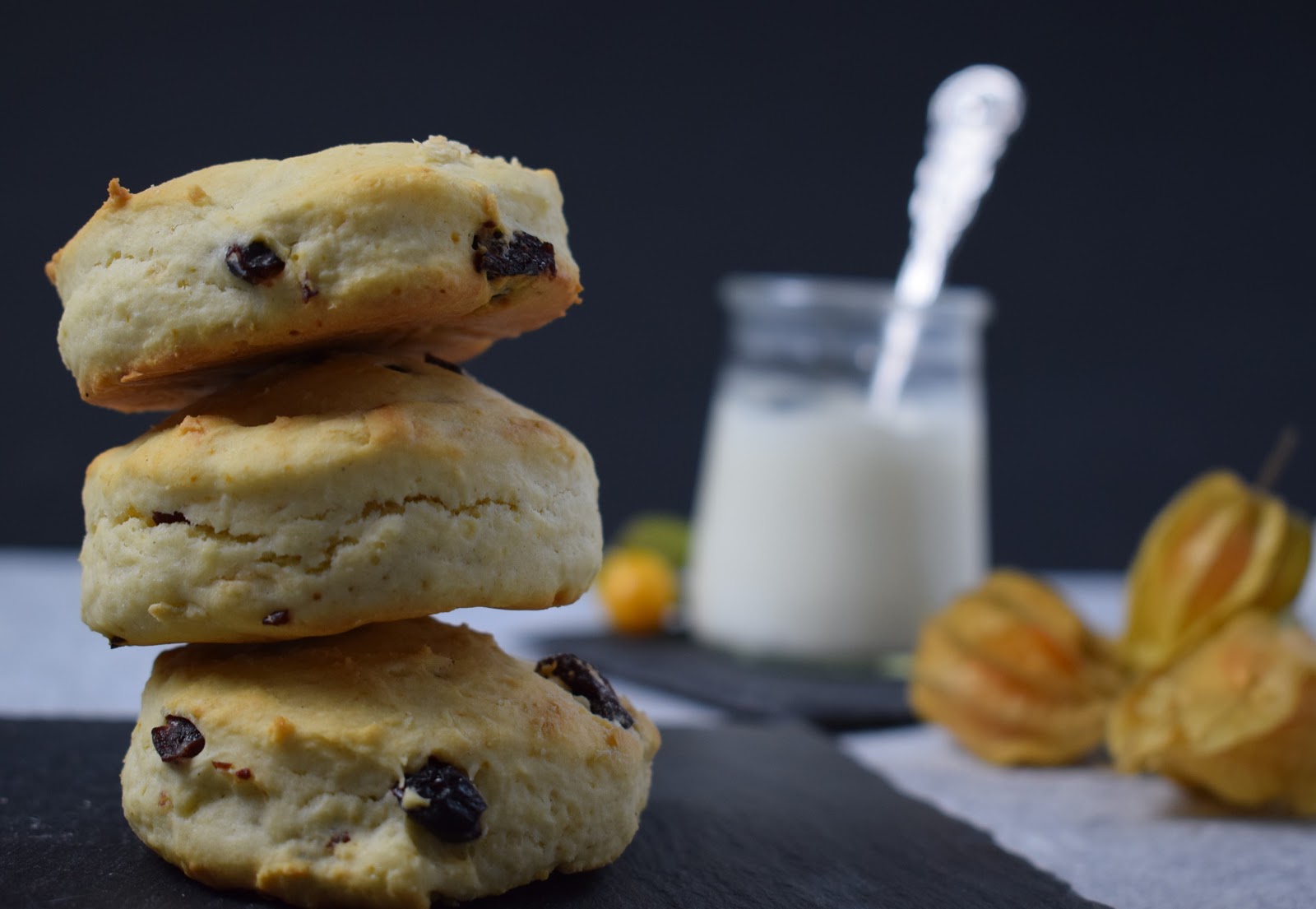 Cranberry-Scones mit Buttermilch - Soni - Cooking with love