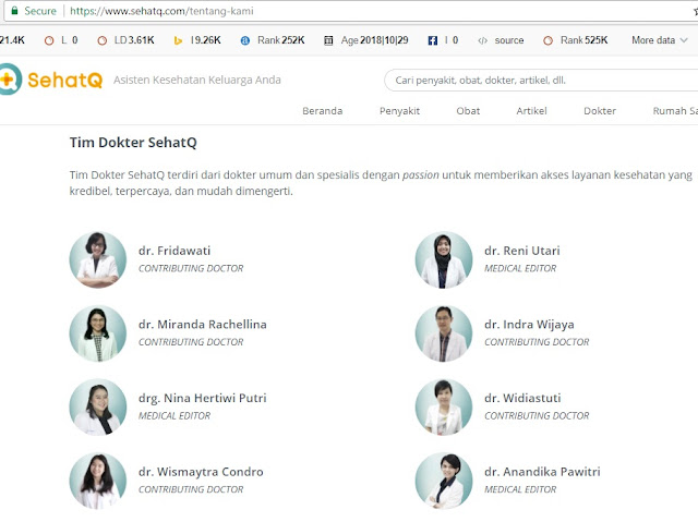 informasi kesehatan kredibel