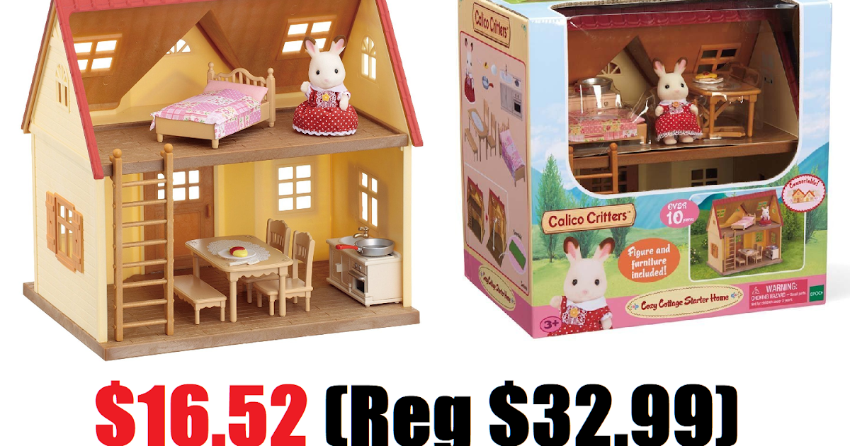 Calico Critters Cozy Cottage Starter Home 16 52 Reg 32 99
