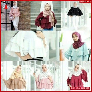 SPC190Y46 Yukky Rufle Terbaru Atasan Wanita | BMGShop