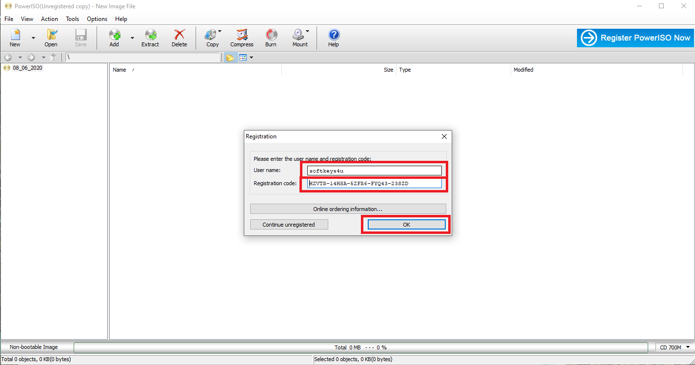 poweriso 7.2 username and registration code poweriso 7.2 username and registration code