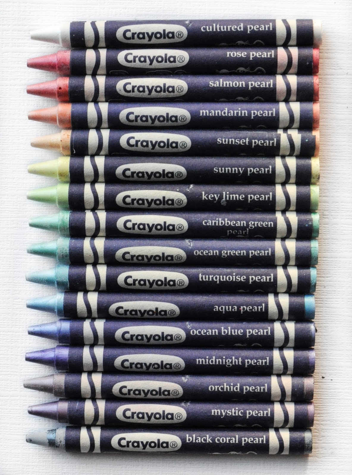 16 Count Crayola Pearl Brite Crayons: What's Inside the Box | Jenny's