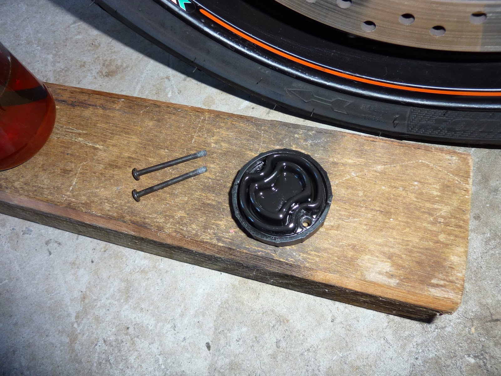 BikeTech7 KTM Superduke R Brake Fluid Flush.