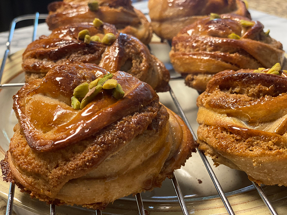 Sourdough Spelt Buns Using a Stand Mixer Swedish cardamom buns