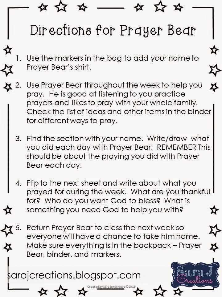 Motivating Younger Students to Pray Sara J Creations