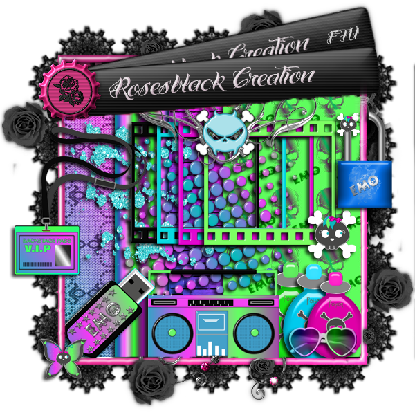 Rosesblackcreation Ftu kit "Emo land"