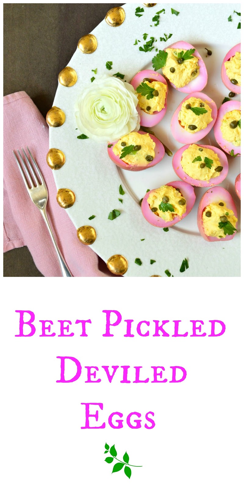 This is How I Cook Pretty Beet Pickled Deviled Eggs and FoodwithFriends
