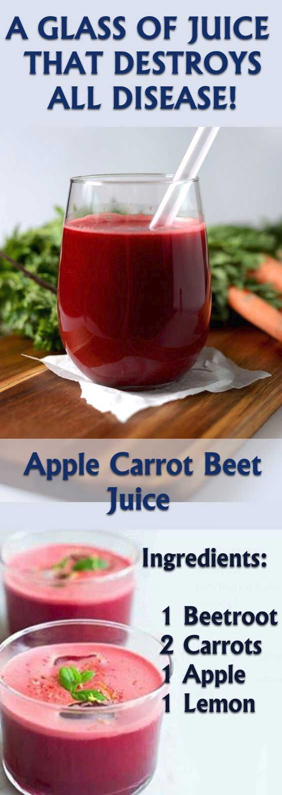 WHAT HAPPENS WHEN YOU MIX BEETS, CARROTS AND APPLES A GLASS OF JUICE