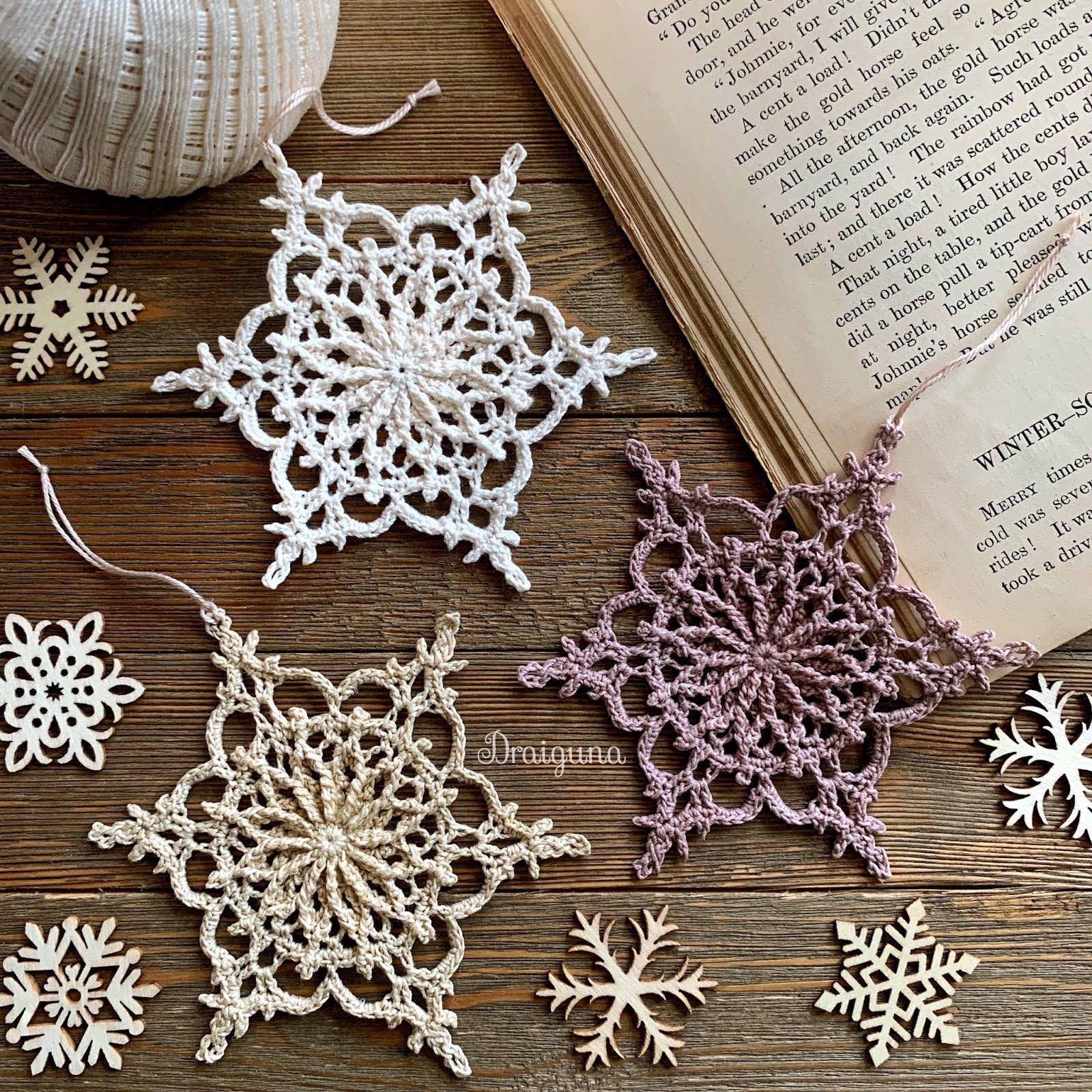 Panel Abkürzen Mönch crochet snowflake ring Praktisch Gründlich Rücktritt