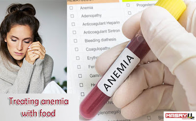 علاج الأنيميا بالاكل Treating anemia with food