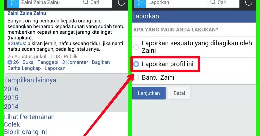 Cara Memblokir Atau Melaporkan Akun Palsu Dan Penipu Ke Pihak Facebook Madurace